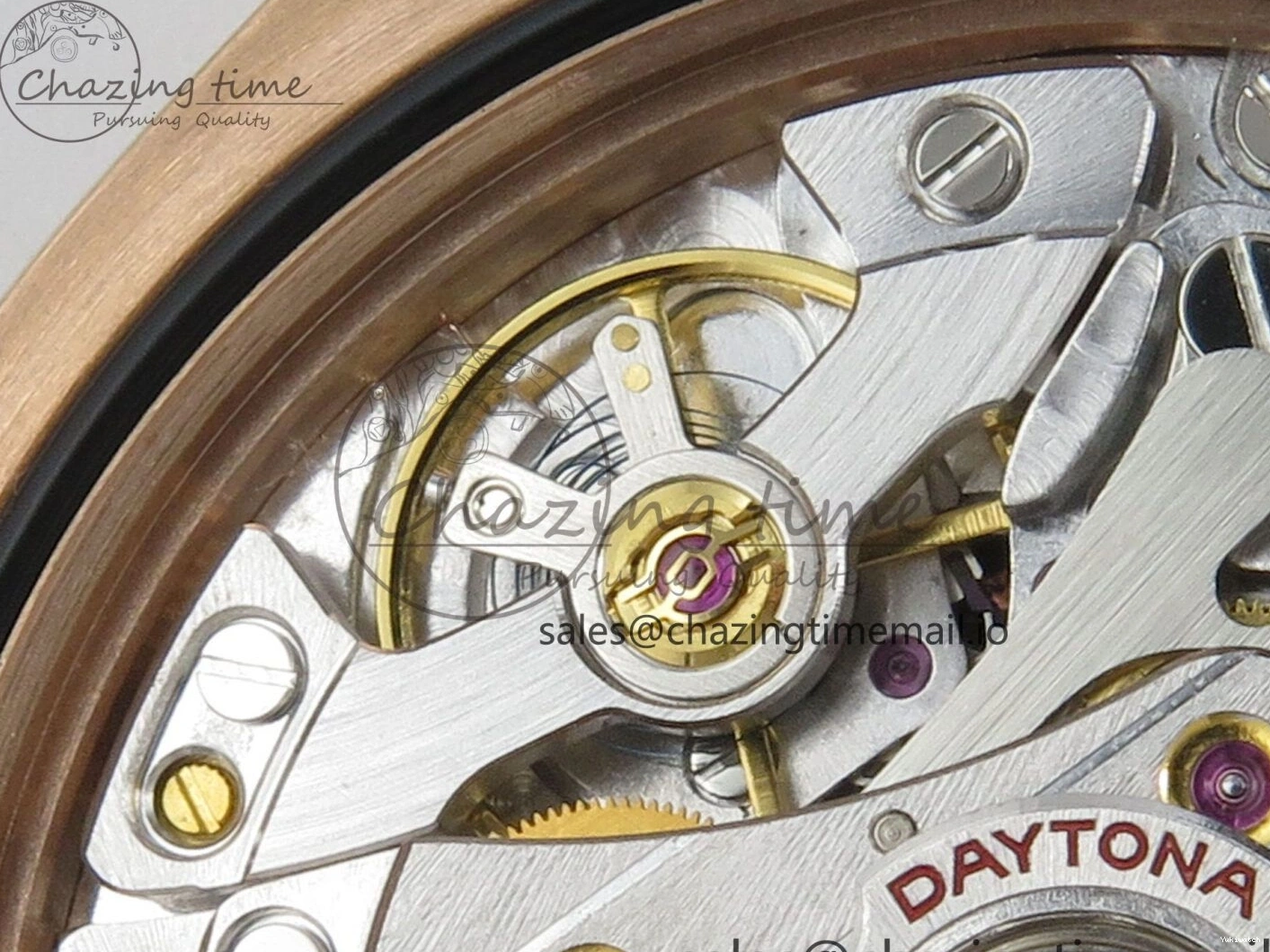 RG Oysterflex Edition 126515 VSF Daytona on 1:1 VS4131 (Weighted) Strap Dial Black V2 Best 0120